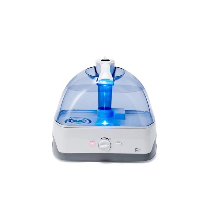 Quiet ultrasonic console clearance humidifier